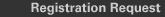 Registration Request